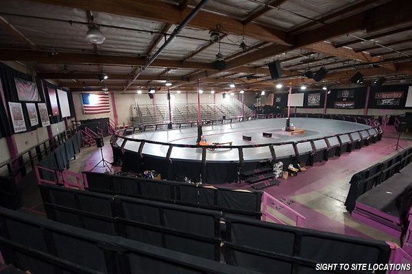 PC-H - The Doll Factory, home of the LA Derby Dolls banked track roller derby league, Los Angeles, Calif. (Photo by Marc Campos, aka. Stalkerazzi)