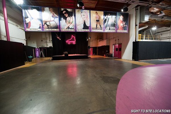 PC-DD - The Doll Factory, home of the LA Derby Dolls banked track roller derby league, Los Angeles, Calif. (Photo by Marc Campos, aka. Stalkerazzi)