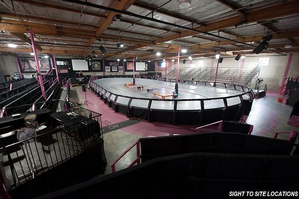 PC-HH - The Doll Factory, home of the LA Derby Dolls banked track roller derby league, Los Angeles, Calif. (Photo by Marc Campos, aka. Stalkerazzi)