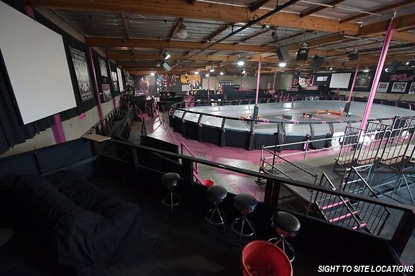 PC-EE - The Doll Factory, home of the LA Derby Dolls banked track roller derby league, Los Angeles, Calif. (Photo by Marc Campos, aka. Stalkerazzi)
