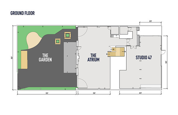 HIGHLAND PARK CREATIVE OFFICE &amp; STUDIO - floorplan 1